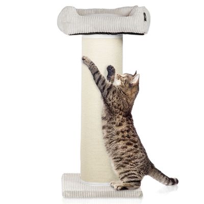 Arbre à chat en velours côtelé XL