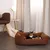 lionto lit pour chat en peluche avec housse lavable et entrée basse lionto lit pour chat en peluche avec housse lavable et entrée basse