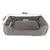 lionto lit pour chat en peluche avec housse lavable et entrée basse lionto lit pour chat en peluche avec housse lavable et entrée basse