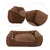 lionto lit pour chat en peluche avec housse lavable et entrée basse lionto lit pour chat en peluche avec housse lavable et entrée basse