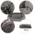 lionto lit pour chat en peluche avec housse lavable et entrée basse lionto lit pour chat en peluche avec housse lavable et entrée basse