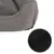 lionto lit pour chat en peluche avec housse lavable et entrée basse lionto lit pour chat en peluche avec housse lavable et entrée basse