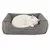 lionto panier pour chat avec coussin réversible et entrée basse lionto panier pour chat avec coussin réversible et entrée basse