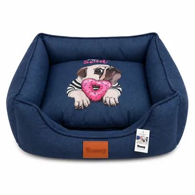 Yommy – Hundebett – Sommerleinen