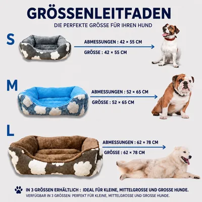 Yommy Wolkenbett für Hunde und Katzen | Weich, Warm Yommy Wolkenbett für Hunde und Katzen | Weich, Warm