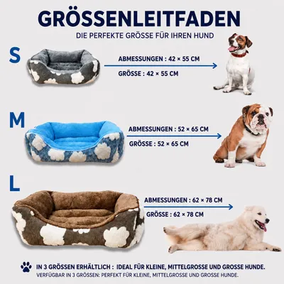 Yommy Wolkenbett für Hunde und Katzen | Weich, Warm Yommy Wolkenbett für Hunde und Katzen | Weich, Warm