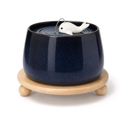 COSYFUR Fontaine à Eau Chat Céramique 1,8 L - Pompe Silencieuse 25 dB COSYFUR Fontaine à Eau Chat Céramique 1,8 L - Pompe Silencieuse 25 dB