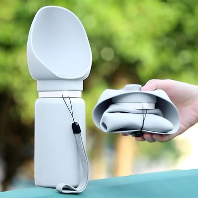 Bouteille pliable 550 ml silicone alimentaire sans fuite