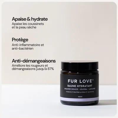 Baume hydratant zones sèches pour chien Baume hydratant zones sèches pour chien