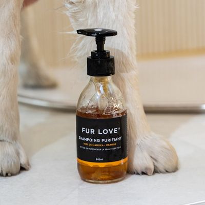 Fur Love Shampoing naturel au miel de Manuka pour chien