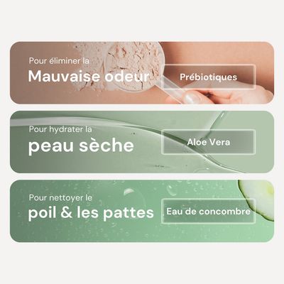 Fur Love Eau micellaire sans rinçage pour chien