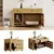 Zatte Katzentoiletten-Schrank geruchsisoliert, Ablassplatte 100x45x66 Zatte Katzentoiletten-Schrank geruchsisoliert, Ablassplatte 100x45x66