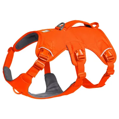 Ruffwear Hundegeschirr Web Master Harness Blaze Orange Ruffwear Hundegeschirr Web Master Harness Blaze Orange