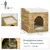 Zatte Cachot chat rotin 2 niv., coussin, 5 kg, marron Zatte Cachot chat rotin 2 niv., coussin, 5 kg, marron