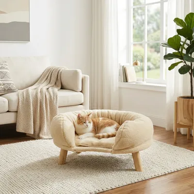 Zatte Canapé chat XPT044 beige Zatte Canapé chat XPT044 beige