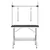 Zatte Table toilettage pliable réglable 90x60x76 cm, noir Zatte Table toilettage pliable réglable 90x60x76 cm, noir