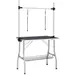 Zatte Table toilettage pliable réglable 90x60x76 cm, noir