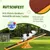 Zatte Balançoire chien agility 180x30x30 cm, jeu d'entraînement Zatte Balançoire chien agility 180x30x30 cm, jeu d'entraînement