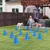 Zatte Kit agility chien 6 pcs, 6 haies, 12 plots, sac Zatte Kit agility chien 6 pcs, 6 haies, 12 plots, sac