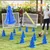 Zatte Kit agility chien 6 pcs, 6 haies, 12 plots, sac Zatte Kit agility chien 6 pcs, 6 haies, 12 plots, sac
