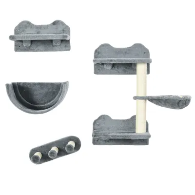 Zatte Mur chat 4 pcs, échelle, hamac, jusqu'à 5 kg Zatte Mur chat 4 pcs, échelle, hamac, jusqu'à 5 kg
