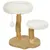 Zatte Arbre à chat 61 cm bouleau, balle, lit, 5 kg, blanc Zatte Arbre à chat 61 cm bouleau, balle, lit, 5 kg, blanc