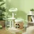 Zatte Arbre à chat 79 cm, cabane, lit, sisal, 5 kg, crème Zatte Arbre à chat 79 cm, cabane, lit, sisal, 5 kg, crème