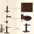 Zatte Arbre à chat plafond réglable 230-260 cm, sisal, brun Zatte Arbre à chat plafond réglable 230-260 cm, sisal, brun