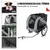 Zatte Remorque vélo chien 40 kg, moustiquaire + cape pluie