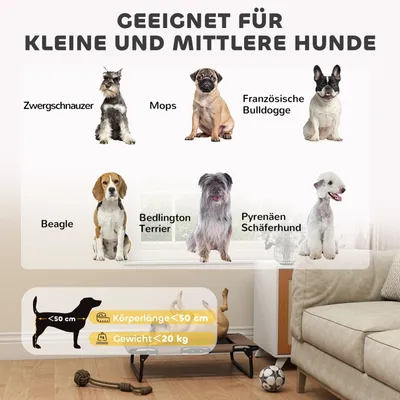 Zatte Hundebett hoch klappbar, Outdoor Netzliege Oxford 75x51x18 cm Zatte Hundebett hoch klappbar, Outdoor Netzliege Oxford 75x51x18 cm