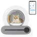 Zatte Katzenklo selbstreinigend 65L, APP, Infrarot, mehrere Katzen