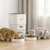 Zatte Futterautomat Katze Timer, Portionierung, 2 Edelstahlnäpfe Zatte Futterautomat Katze Timer, Portionierung, 2 Edelstahlnäpfe