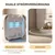 Zatte Futterautomat Katze Timer, Portionierung, 2 Edelstahlnäpfe Zatte Futterautomat Katze Timer, Portionierung, 2 Edelstahlnäpfe