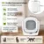 Zatte Katzenklo automatisch App, 68L, selbstreinigend, leise, sicher Zatte Katzenklo automatisch App, 68L, selbstreinigend, leise, sicher
