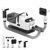 Aspirante; 5 accessoires; Blanc