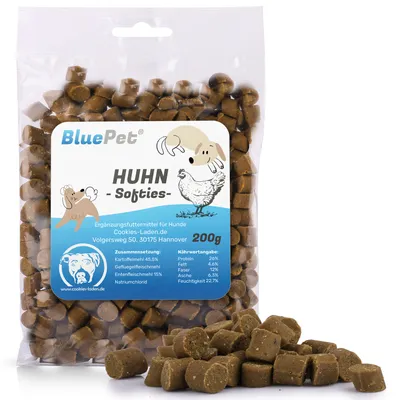 BluePet Softies, Snack für Hunde, Weiche Leckerchen fürs Training BluePet Softies, Snack für Hunde, Weiche Leckerchen fürs Training