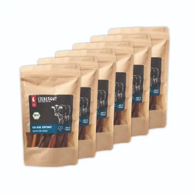 Liebesgut Hunde-Snack Bio Rind Kopfhaut
