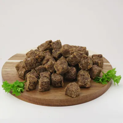 Softwürfel 99% Fleisch für Hunde 200g, verschiedene Sorten Leckerli, Snack