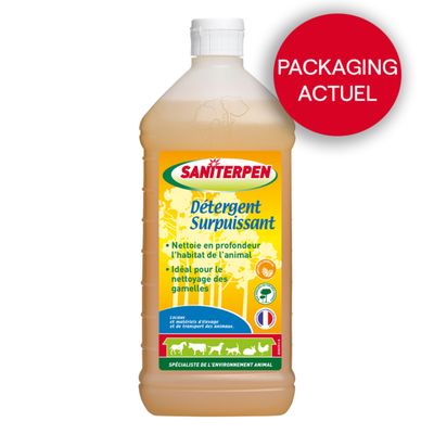 SANITERPEN - Détergent Surpuissant - Habitat Animal