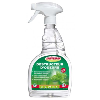 SANITERPEN - Destructeur d'odeurs - Menthe Eucalyptus