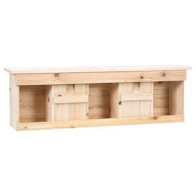 vidaXL - Maison moineau - 5 chambres bois sapin