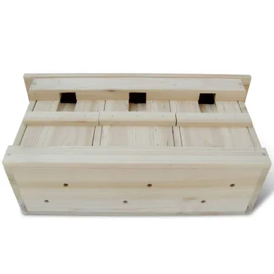 vidaXL - Maisons pour moineau - Bois 2 pcs vidaXL - Maisons pour moineau - Bois 2 pcs