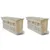 vidaXL - Maisons pour moineau - Bois 2 pcs vidaXL - Maisons pour moineau - Bois 2 pcs