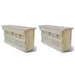vidaXL - Maisons pour moineau - Bois 2 pcs