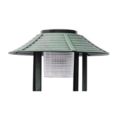 vidaXL - Mangeoire à oiseaux - Lampe solaire