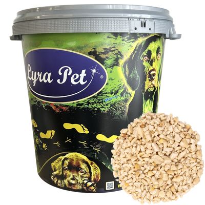 Lyra Pet - Erdnusskerne weiß gehackt - 10 kg