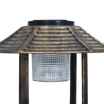 vidaXL - Bain pour oiseaux - Décoratif LED Solaire