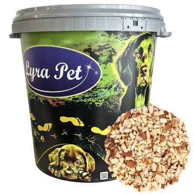 Lyra Pet - Erdnusskerne gehackt mit Haut - 10 kg
