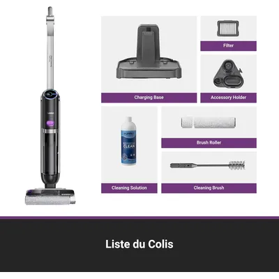 EUREKA - Aspirateur Laveur Sans Fil - RapidWash NEW630 EUREKA - Aspirateur Laveur Sans Fil - RapidWash NEW630