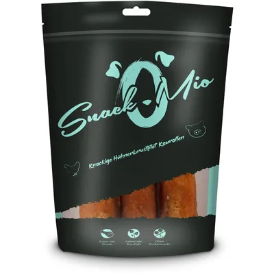 SnackOMio - Friandise pour chien - Rouleaux de poulet croustillant SnackOMio - Friandise pour chien - Rouleaux de poulet croustillant